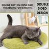 Waigg Kii Washable Reversible Flannel Pet Mat, Round or Square view 2