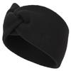 styleBREAKER Women's Fine-Knit Knot Headband, Black view 1