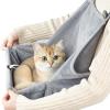 Plush Apron-Style Pet Carrier with Adjustable Drawstring view 1