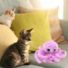 Cat Chew Toys for Indoor Cats - Plush Octopus view 3