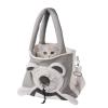 Soft Cat Carrier Bag, Cute Portable Bear-Shaped Design view 1