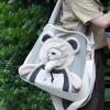 Soft Cat Carrier Bag, Cute Portable Bear-Shaped Design view 4
