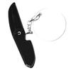 Folding Black Beard Comb with Mirror view 1