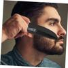 Small Folding Beard Comb with Mirror and Keychain for Men view 3
