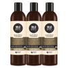 P-Beauty Natural Cosmetics Repair Shampoo with Organic Coconut Oil for Dry, Damaged Hair, 3 x 300 mL view 1