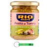 2x Rio Mare Tuna Pesto with Pistachios and Lemon, 130 g + Free Beni Culinari Keychain view 1