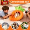 YRTUOP Plush Carrot Pet Bed for Cats, Warm Home Decor view 3