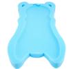 Abaodam Skin-Friendly Sponge Bath Mat, Non-Slip Bath Cushion for Newborns and Toddlers, Ergonomic Blue Bath Support view 1