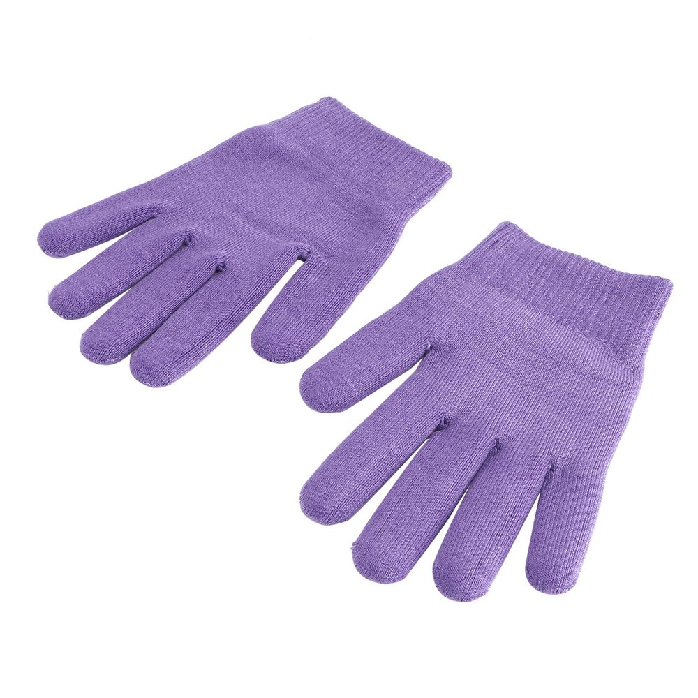 STOBAZA Moisturizing Skin Care Gloves for Adults with Essential Oils, Cotton Outer Layer and Gel Inner Layer for Dry, Cracked Hands