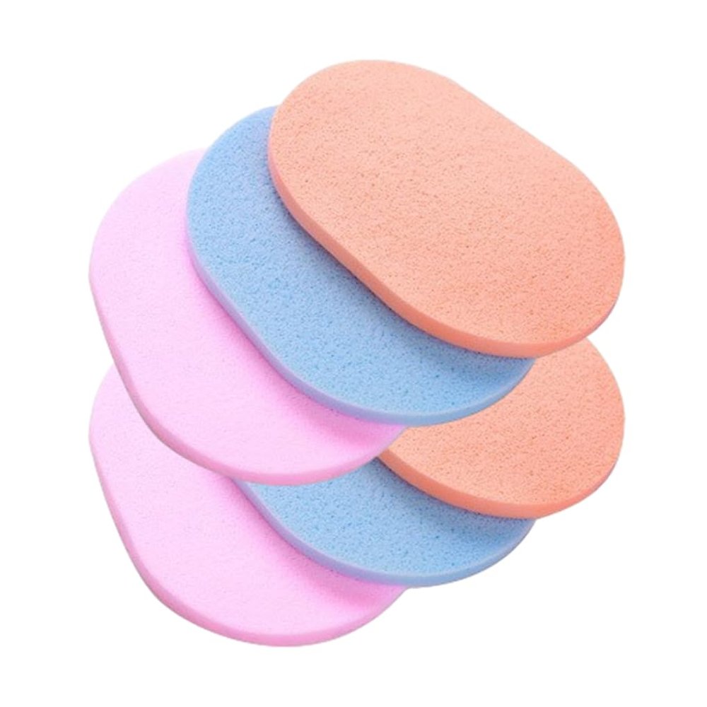 YIXANNX Makeup Remover Sponge for All Skin Types, Gentle Cleansing Puff, Thin