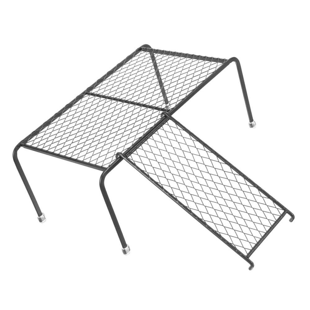 Rutin Chicken Platform with Ladder, Black Iron Frame