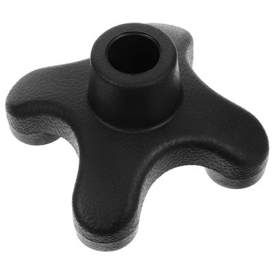 ibasenice Rubber Foot Protectors for Trekking and Walking Sticks, Non-Slip Four-Legged Crutch Tips