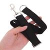 Adjustable Nylon Water Bucket Straps for Horses, 4-Pack, Black view 3