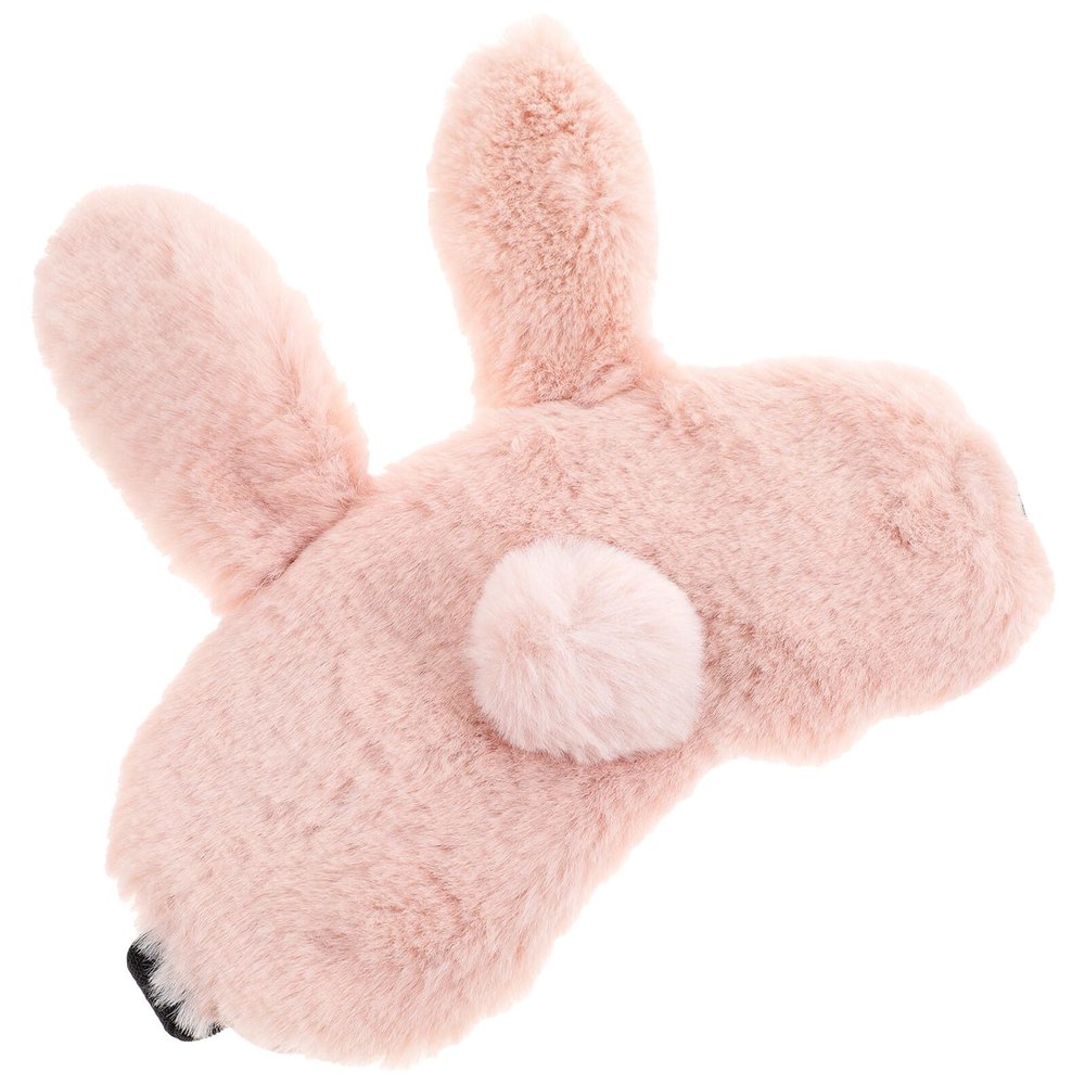 Baluue Plush Sleep Mask with Gel Pouch, Light-Blocking Eye Cover