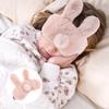 Baluue Plush Sleep Mask with Gel Pouch, Light-Blocking Eye Cover view 2
