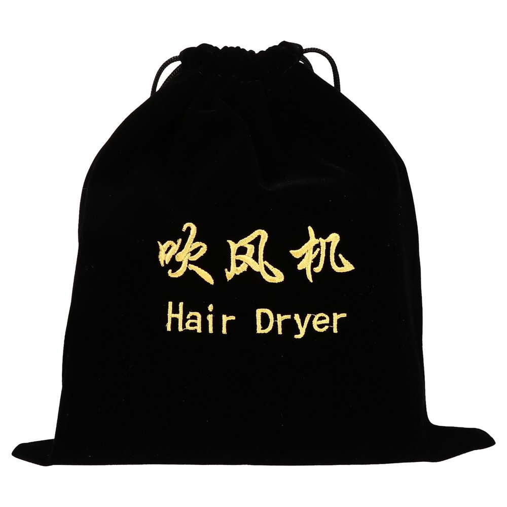 JOINPAYA Flannel Drawstring Storage Bag for Hair Dryers