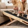 Folding 4-Step Height-Adjustable Dog Ramp for Beds view 2