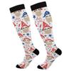 Patriotic Sloth Sport Compression Socks, 1 Pair view 1