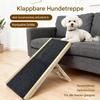 Adjustable Dog Ramp | 4-Step Foldable and Portable Stairs view 2