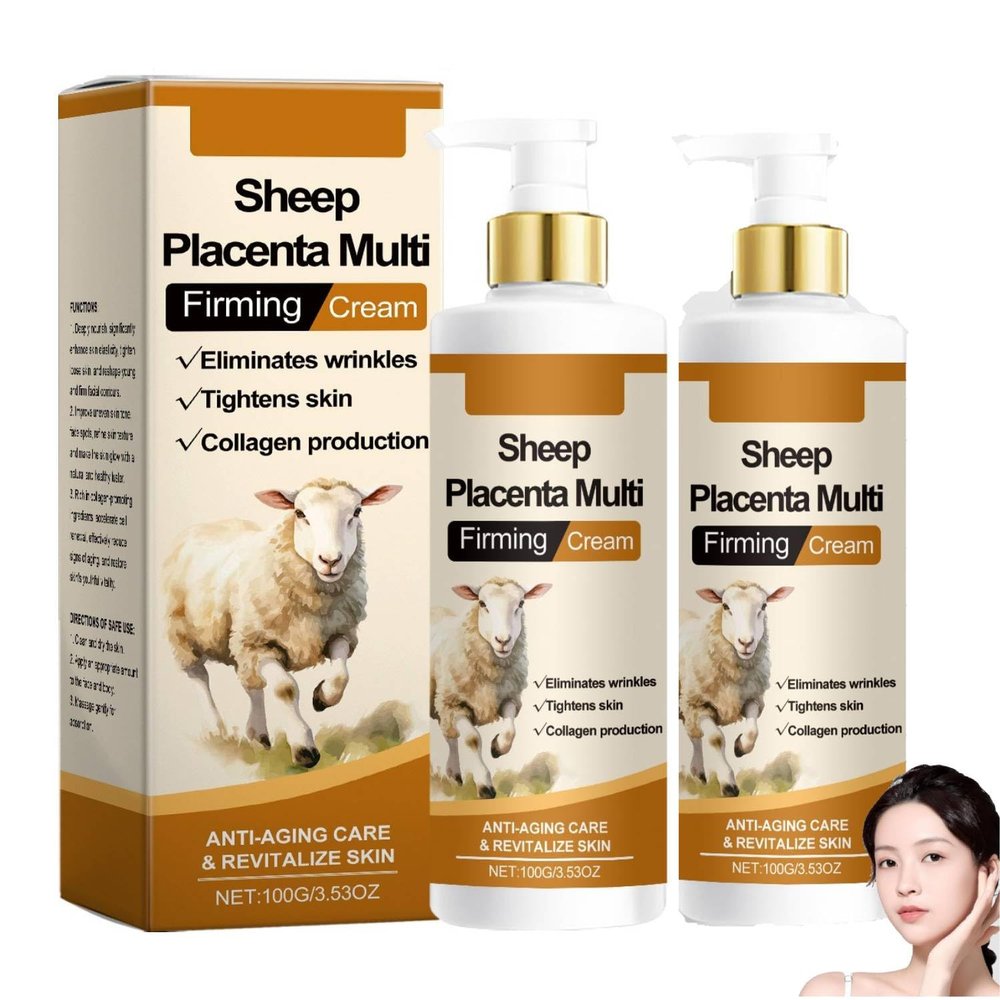 Sheep Placenta Cream, Collagen Essence for Firmer Skin