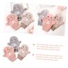 TOPPERFUN 3-Pack Reusable Exfoliating Bath Gloves with Cartoon Designs, Random Color view 3