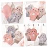 TOPPERFUN 3-Pack Reusable Exfoliating Bath Gloves with Cartoon Designs, Random Color view 4