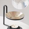 Fituenly Metal Essential Oil Burner, Wax Melter, Diffuser, Minimalist Tealight Holder for Home and Bedroom Decor view 3