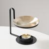 Fituenly Metal Essential Oil Burner, Wax Melter, Diffuser, Minimalist Tealight Holder for Home and Bedroom Decor view 4