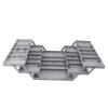 RIZGHWOY Foldable, Expandable Makeup Organizer Tray with Double Drawers, 3-Tier view 3