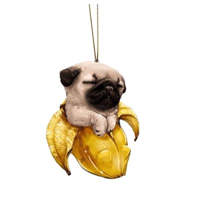 MirrorPlane Dog Ornament - Hanging Decoration