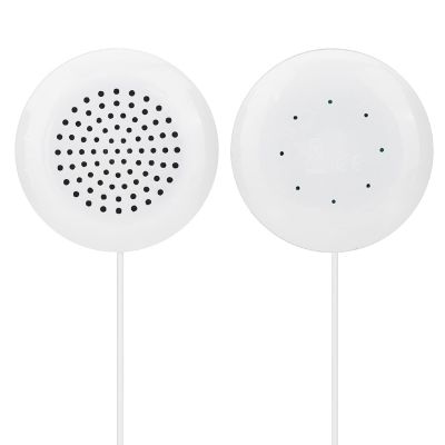 Asixxsix Portable Pillow Speaker, True HD Music, Sleep Aid for MP3, Phone and CD, White ABS