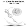 Asixxsix Portable Pillow Speaker, True HD Music, Sleep Aid for MP3, Phone and CD, White ABS view 3