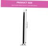 Hohopeti 3-Piece Silicone Eyeshadow Brush Set with Aluminum Handles view 2