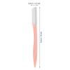 Pink Eyebrow Razors, 3-Piece Set with PP Handles view 2