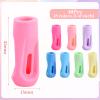 40-Pack Ergonomic Triangular Pencil Grips, Non-Slip Writing Aids, 8 Colors view 2