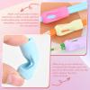 40-Pack Ergonomic Triangular Pencil Grips, Non-Slip Writing Aids, 8 Colors view 3