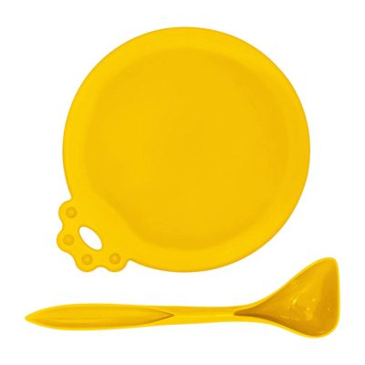 Silicone Can Lid with Spoon