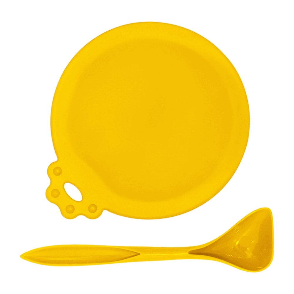 Silicone Can Lid with Spoon