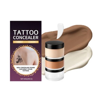 Transfer-Resistant Body Concealer Makeup Cream, Sweat-Resistant Foundation