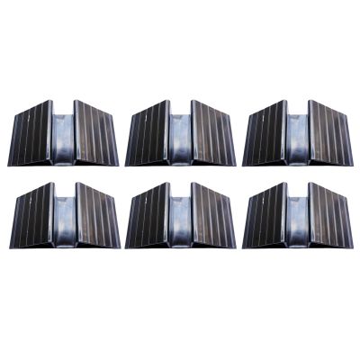 Support Feet for Pet Gates, 6-Piece Playpen Ramp Stopper Set