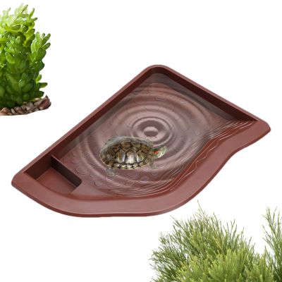Eoixuqba Reptile Feeding Bowl and Bath Basin