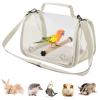 Bird Travel Cage, Lightweight Backpack Carrier for Budgerigars and Cockatiels view 1