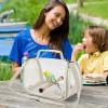 Bird Travel Cage, Lightweight Backpack Carrier for Budgerigars and Cockatiels view 2