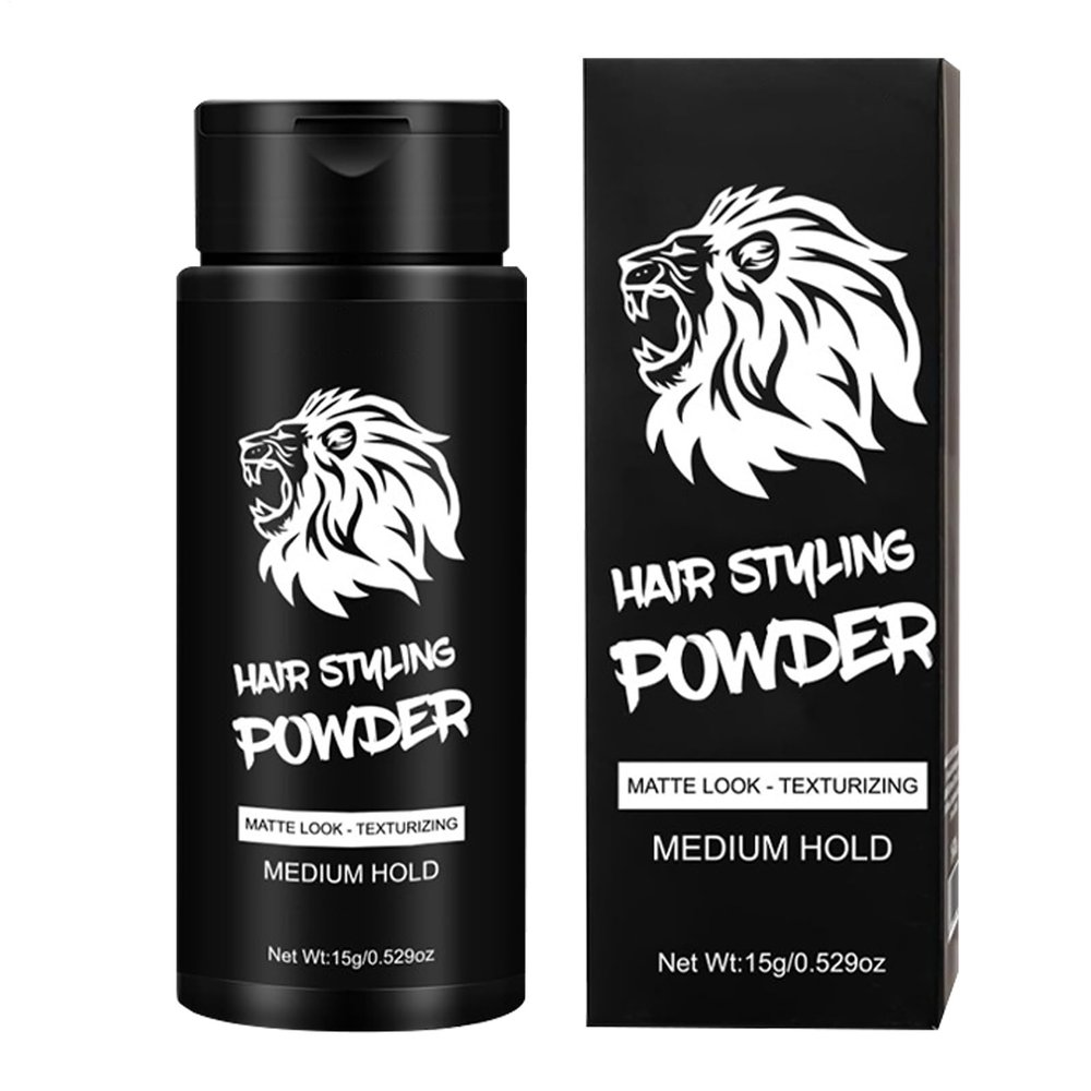 Hair Powder, 15 g, Volume Powder, No-Rinse, Extended Effect, for Root Lift and Volume, at Home or on the Go, for Women and Men, Texturizing and St...