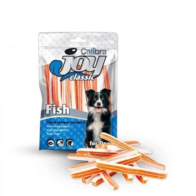 CALIBRA Joy Dog Classic Sandwich, Fish and Chicken, 250 g