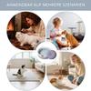 Woven Round Cat Bed with Mat view 4