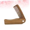 Folding Beard Comb, Small and Portable for Men and Children view 2