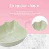 LIXSAZSE ABS Pet Food Bowl, Cute, Washable, Animal-Shaped, Pink view 2