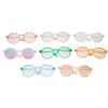 ibasenice 8-Piece Retro Pet Sunglasses for Small Dogs, Cats & Rabbits view 1
