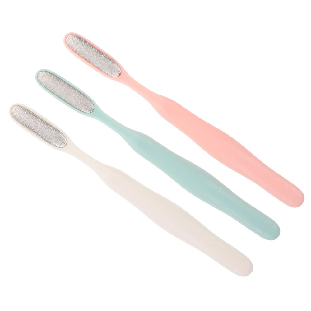 VALICLUD 3-Piece Stainless Steel Foot Rasps, Callus and Dead Skin Remover